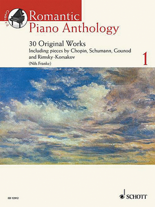 Book cover for Romantic Piano Anthology
