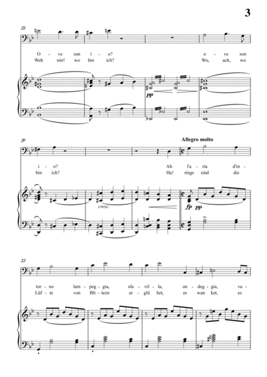 Schubert-Il traditor deluso in G minor,for Vocal and Piano
