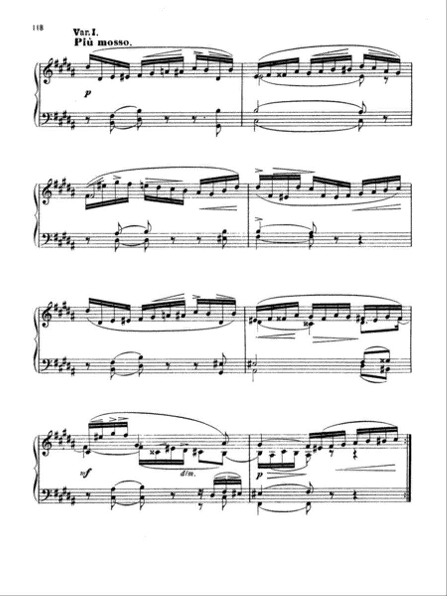 Arensky: Twenty-four Morceau Characteristiques, Op. 36 Piano Solo scores gallery preview page 2