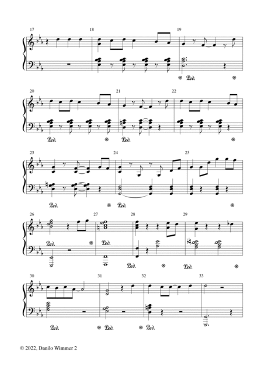 Lost Memories Piano Solo scores gallery preview page 2