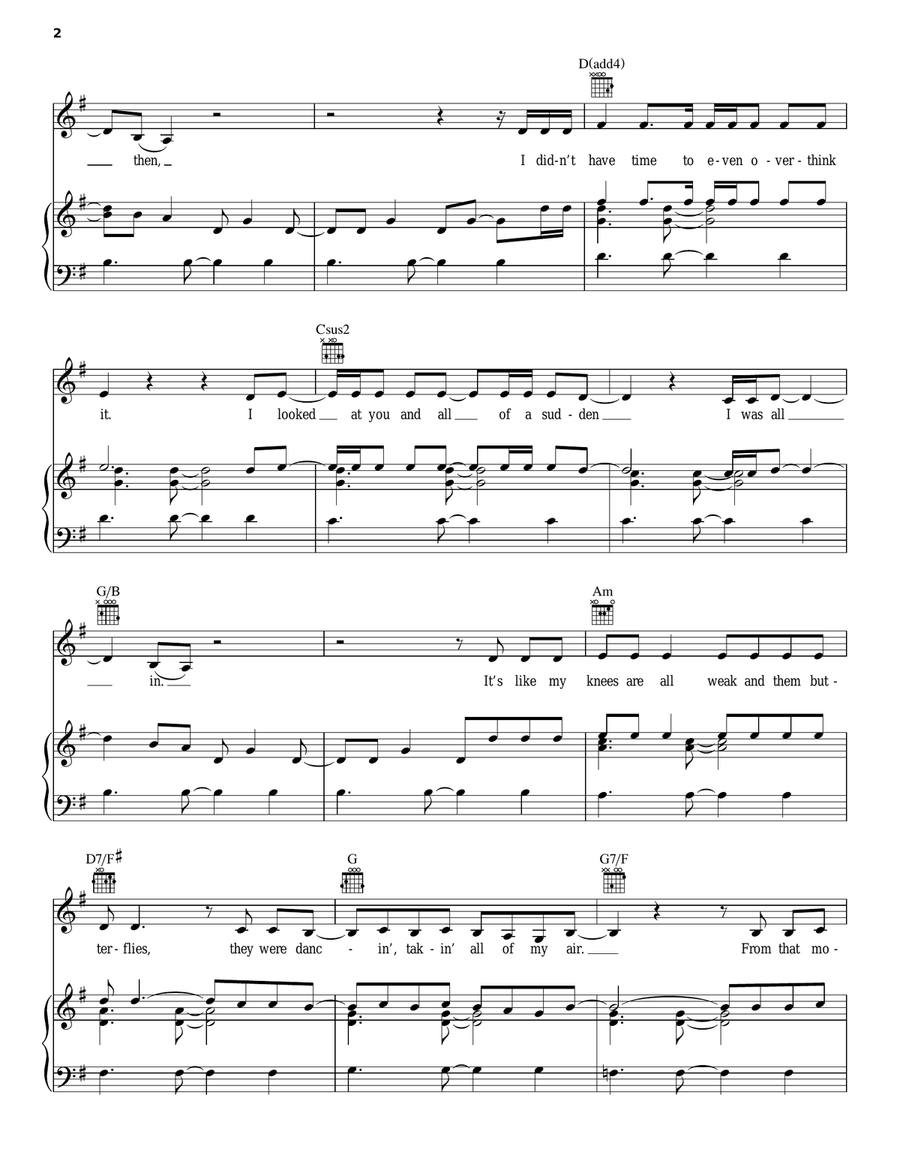 That's When I Knew Acoustic Guitar scores gallery preview page 2