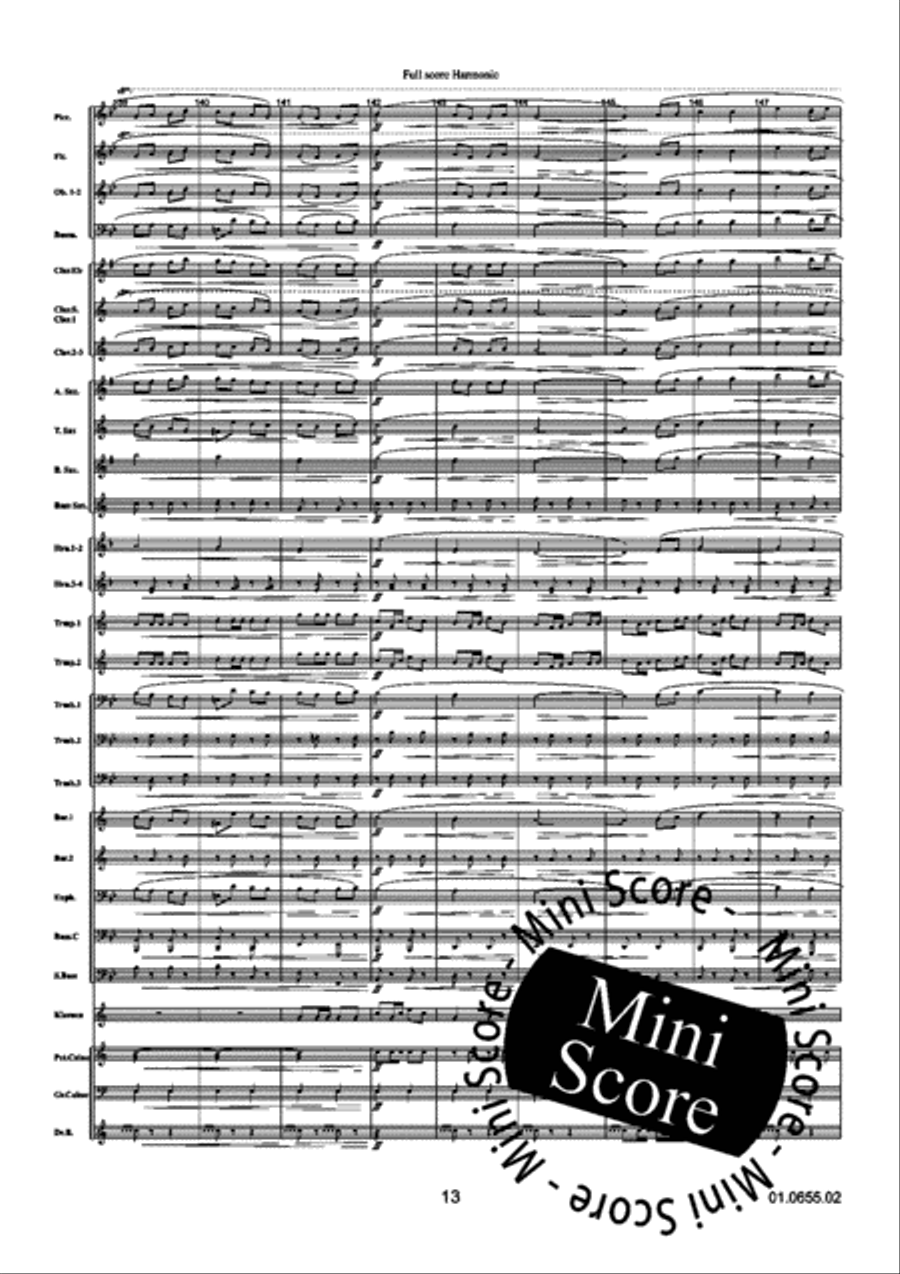 Belgische Parachutisten Concert Band scores gallery preview page 19