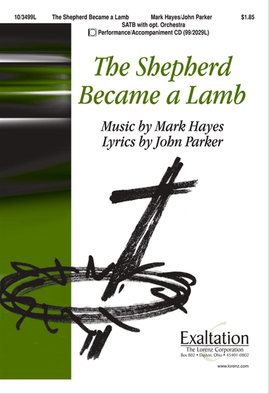 The Shepherd Became a Lamb 4-Part scores gallery preview page 1