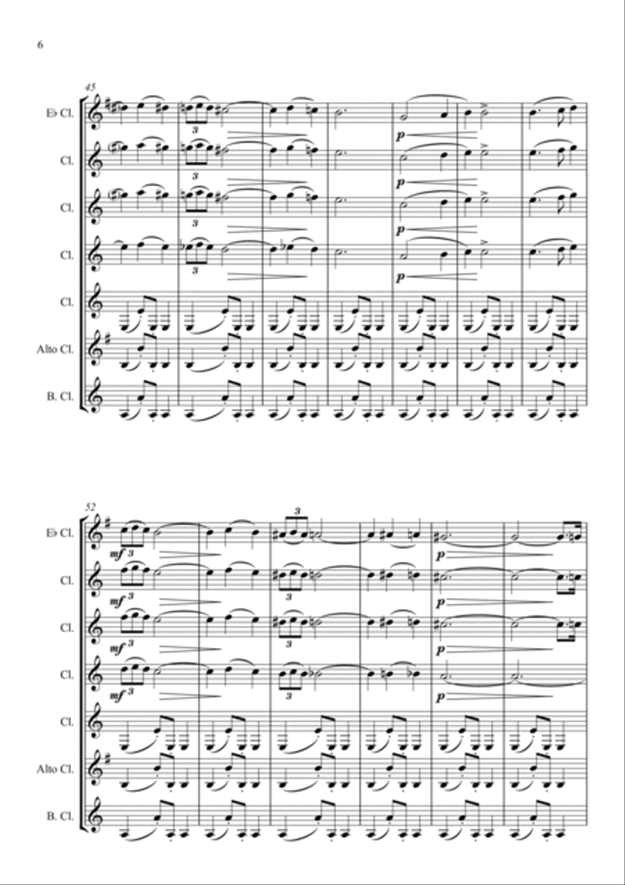 The Nutcracker - Arab Woodwind Ensemble scores gallery preview page 6