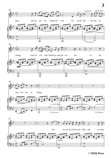 Schubert-Ellen's erster Gesang I,Op.52 No.1,in D Major,for Voice&Piano image number null