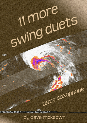 Book cover for 11 More Swing Duets for Tenor or Soprano Saxophone