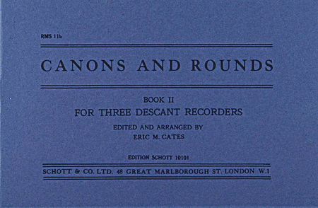 Canons and Rounds - Book 2
