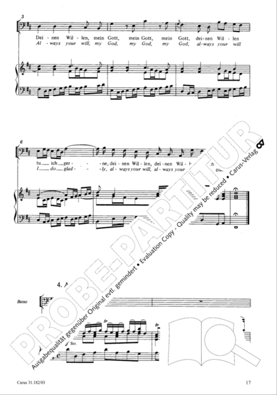 Himmelskonig, sei willkommen (King of heaven, be most welcome) ATB scores gallery preview page 17