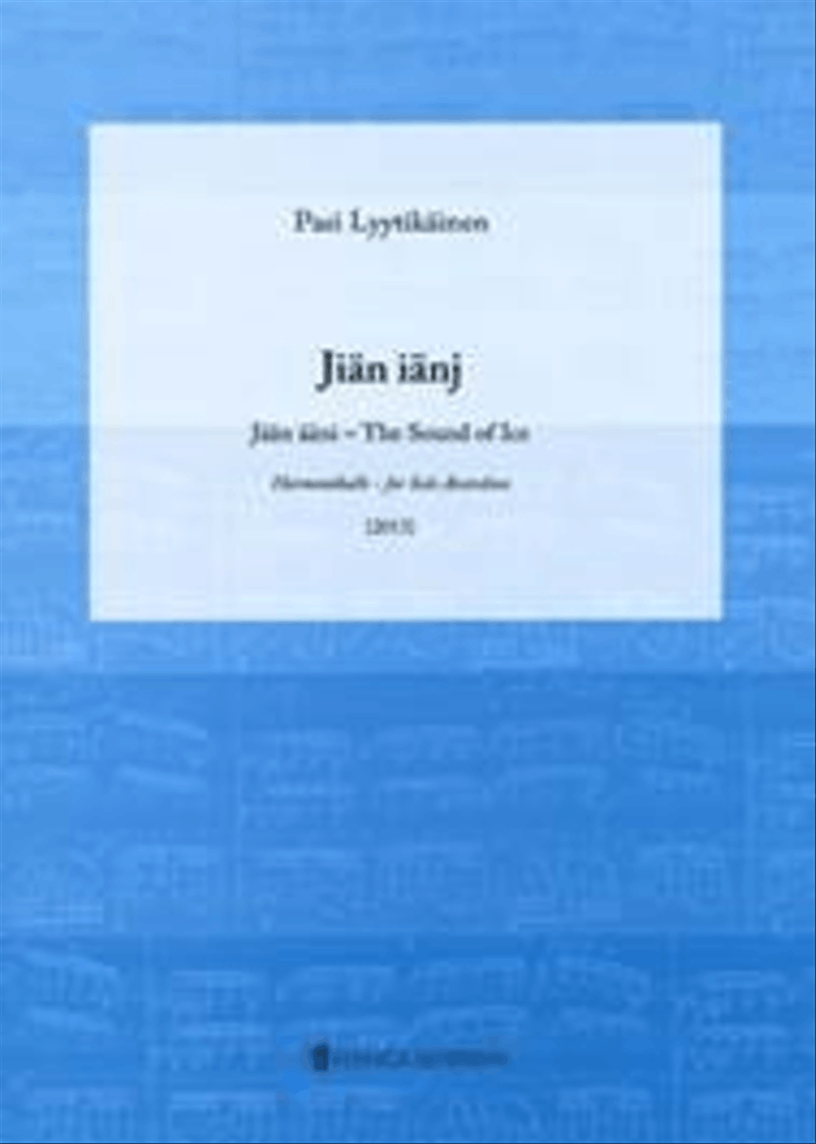 Jiän iänj / Jään ääni - The Sound of Ice Accordion scores gallery preview page 1