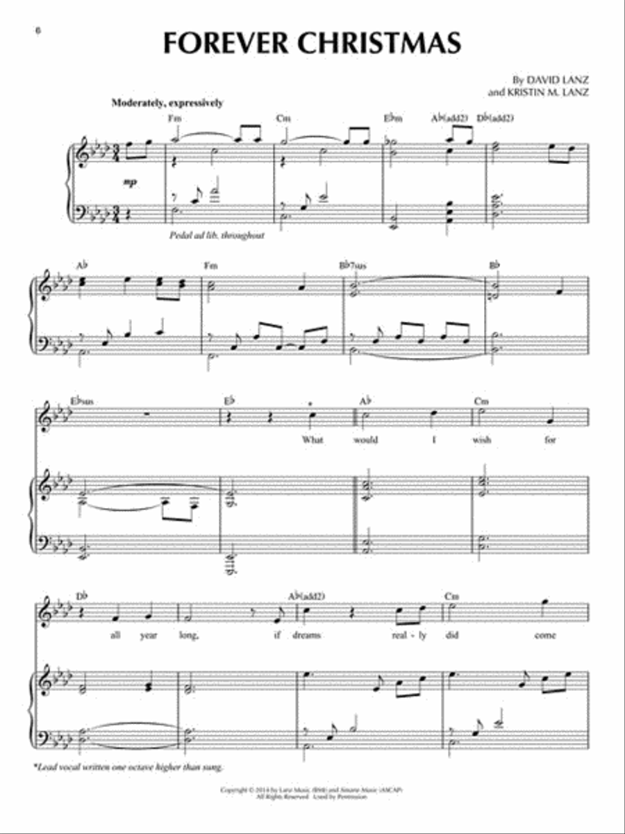 David Lanz & Kristin Amarie - Forever Christmas Piano Solo scores gallery preview page 4