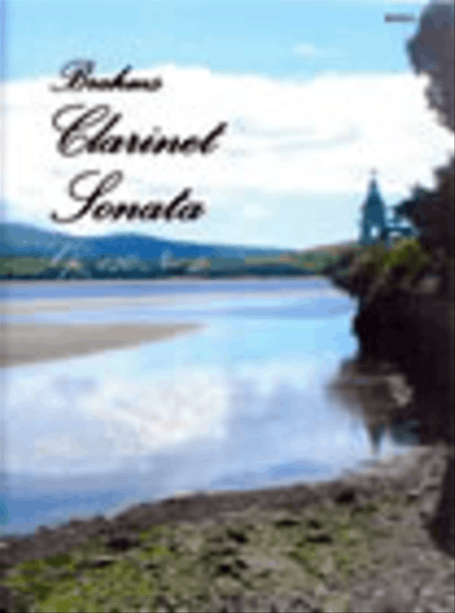 Sonata in E flat, Op. 120, No. 2 for Clarinet and Piano Clarinet Solo scores gallery preview page 1