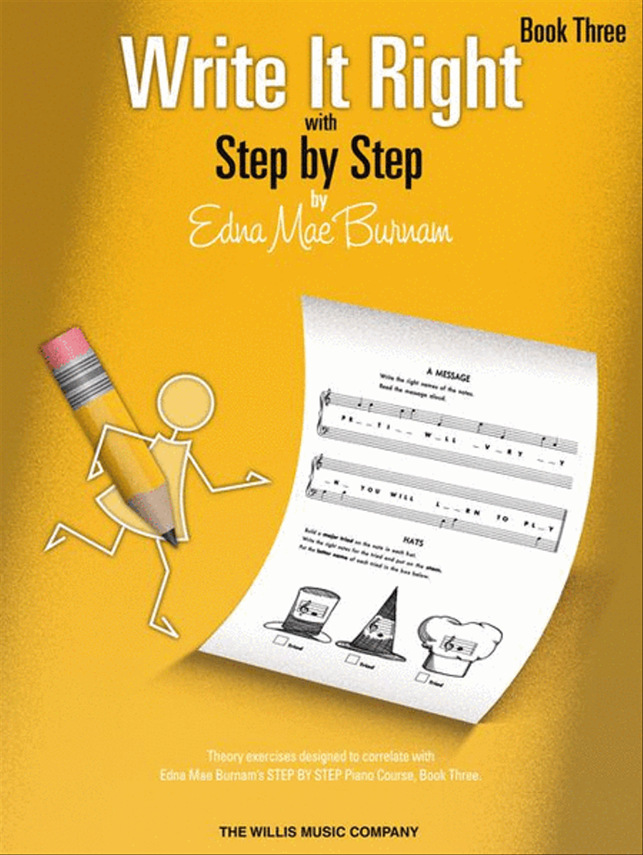 Write It Right – Book 3 Piano Method scores gallery preview page 2