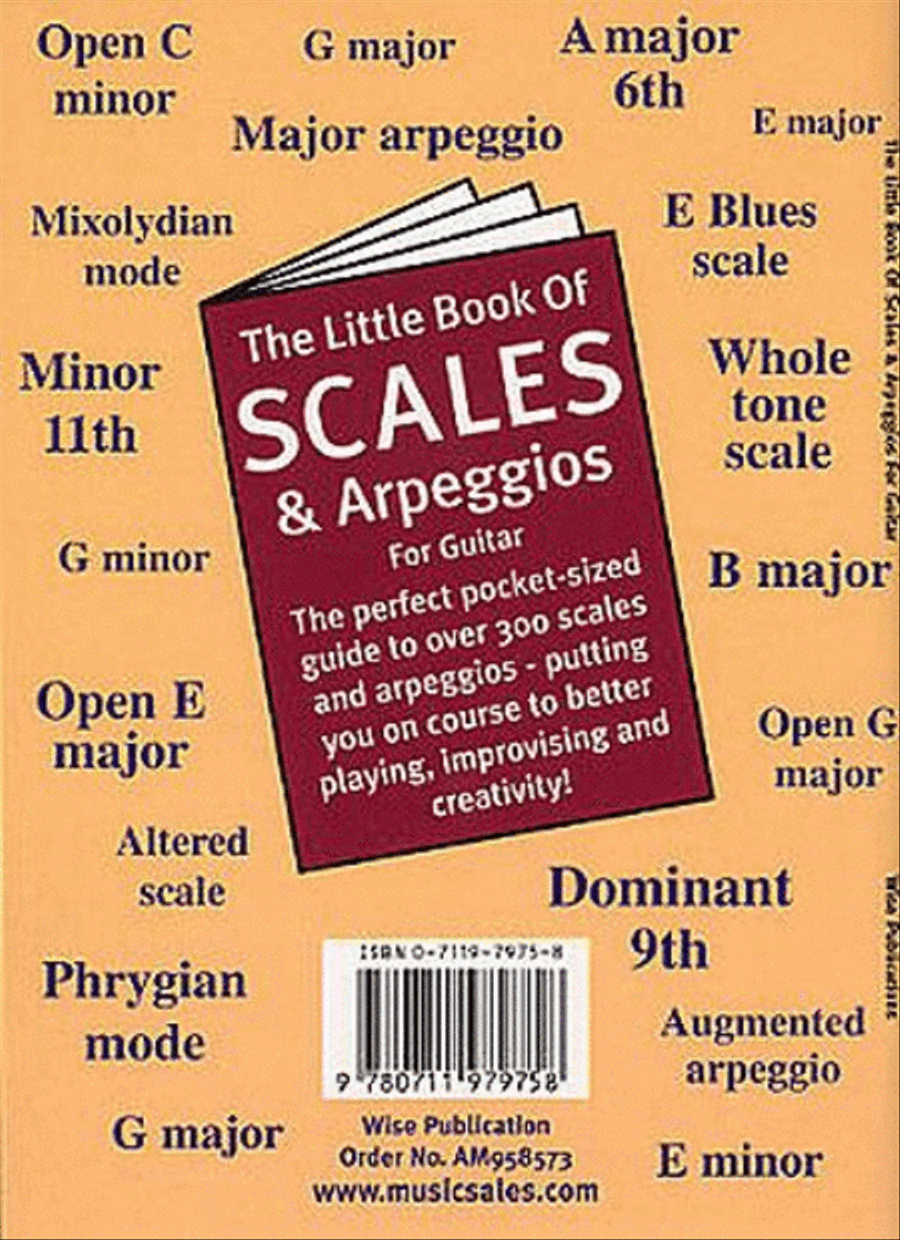 The Little Book Of Scales And Arpeggios For Guitar Guitar scores gallery preview page 2
