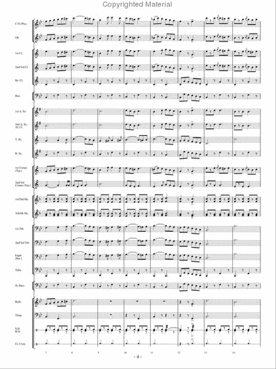 Our Director Concert Band scores gallery preview page 3