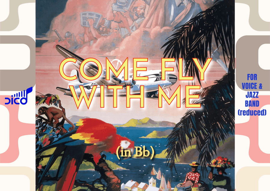 Come Fly With Me - Score Only Jazz Ensemble scores gallery preview page 1