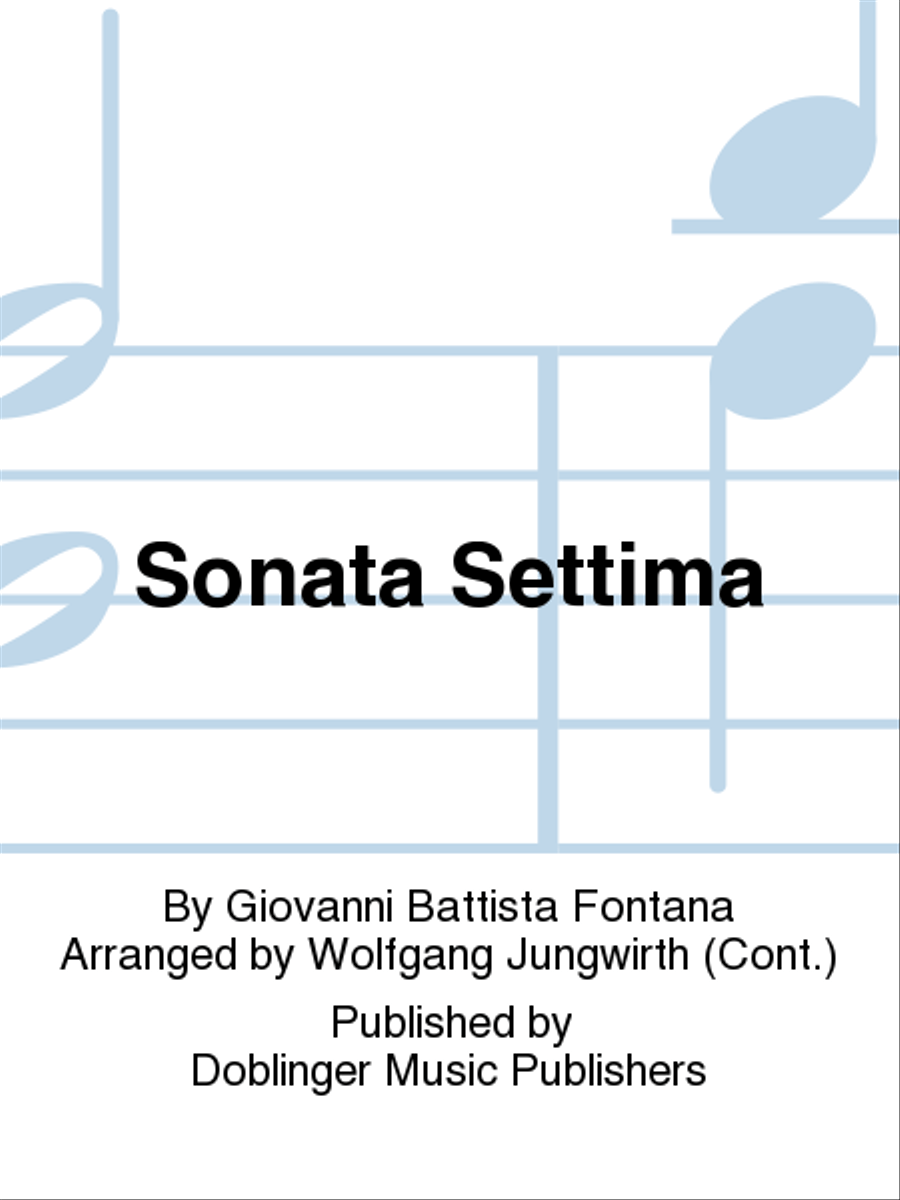Sonata settima