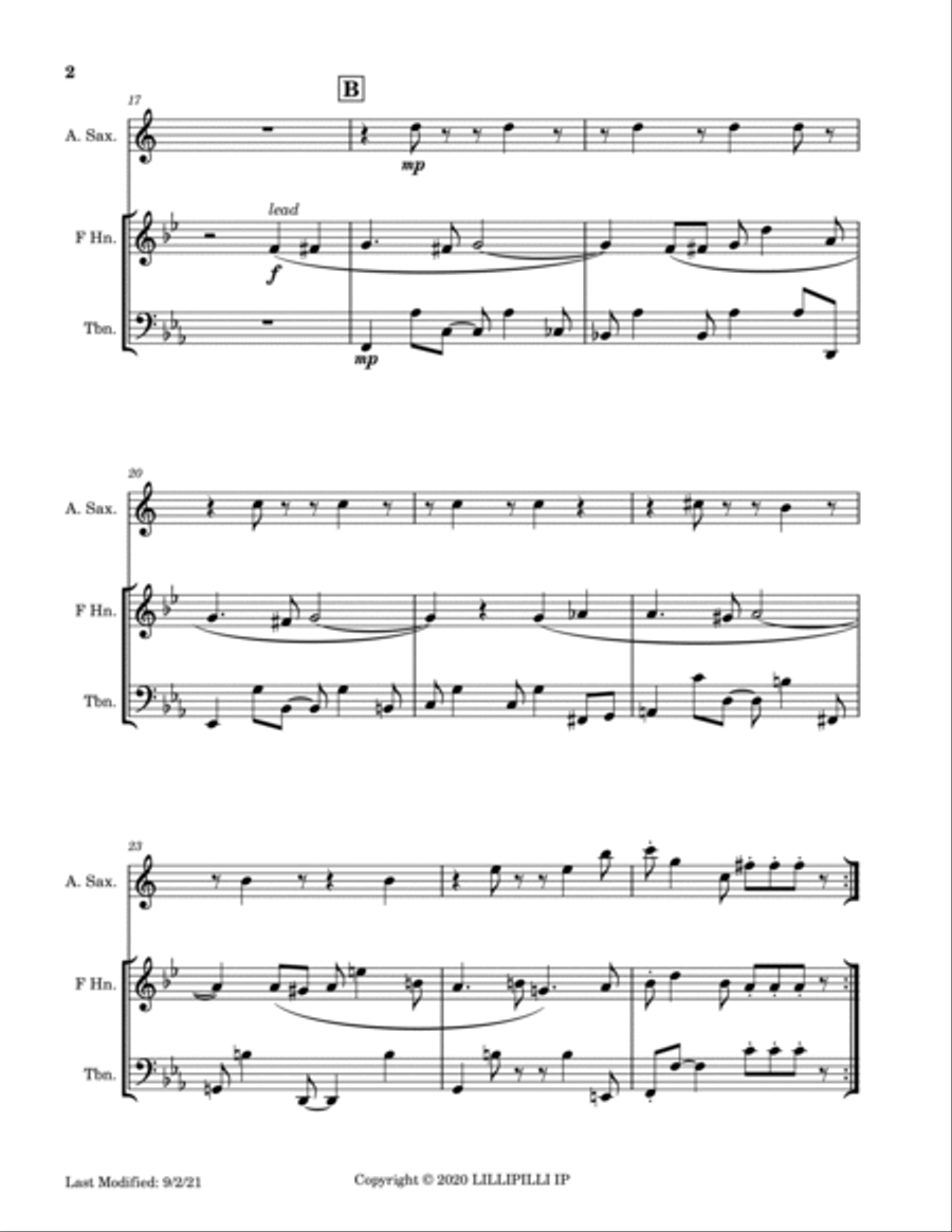 Mii Channel Theme Small Ensemble scores gallery preview page 3