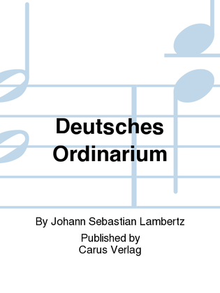 Deutsches Ordinarium