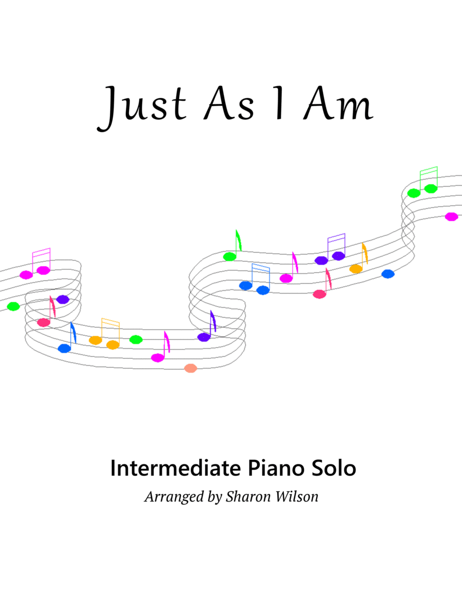 Just As I Am Piano Solo scores gallery preview page 1