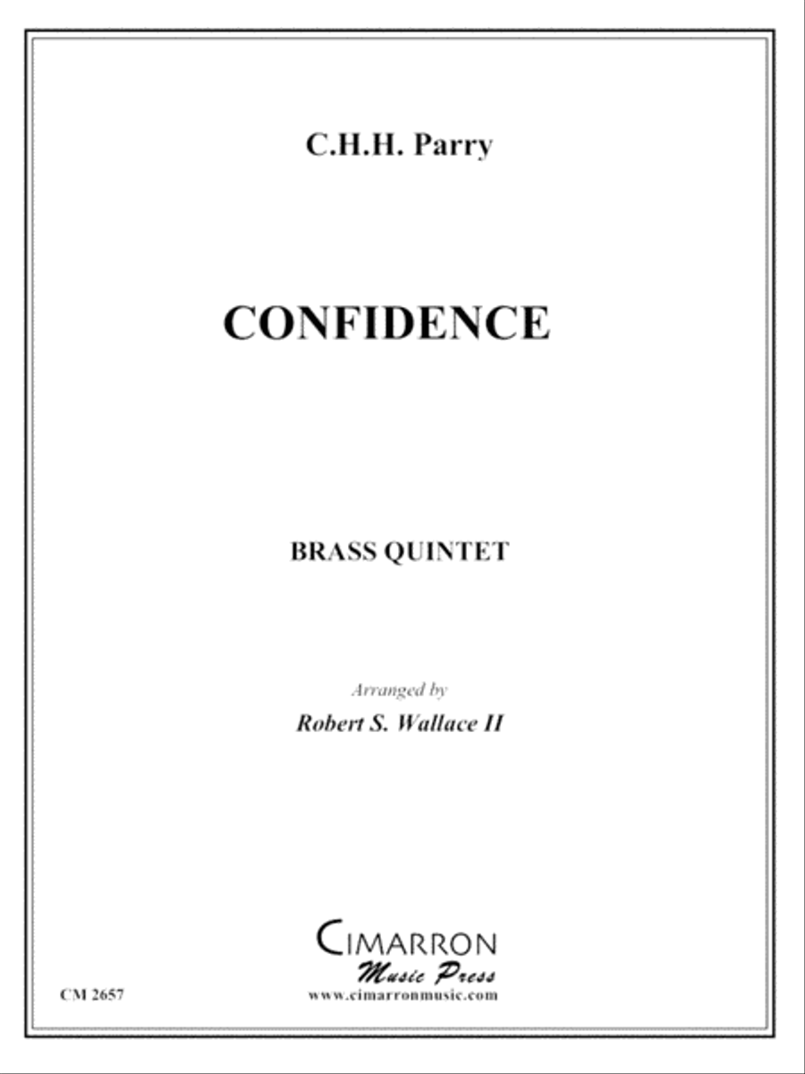 Confidence Confidence Brass Quintet scores gallery preview page 1