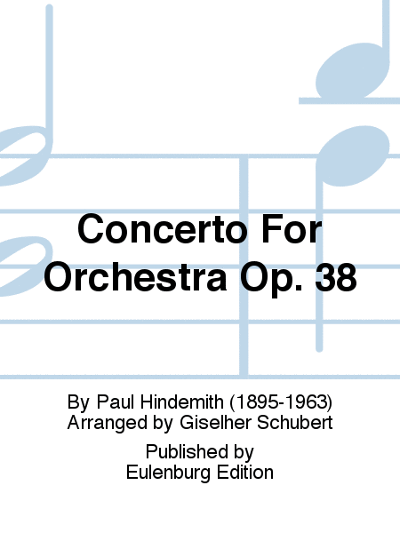Concerto for Orchestra op. 38