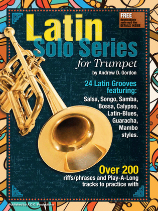 Book cover for Latin Solo Series for Trumpet