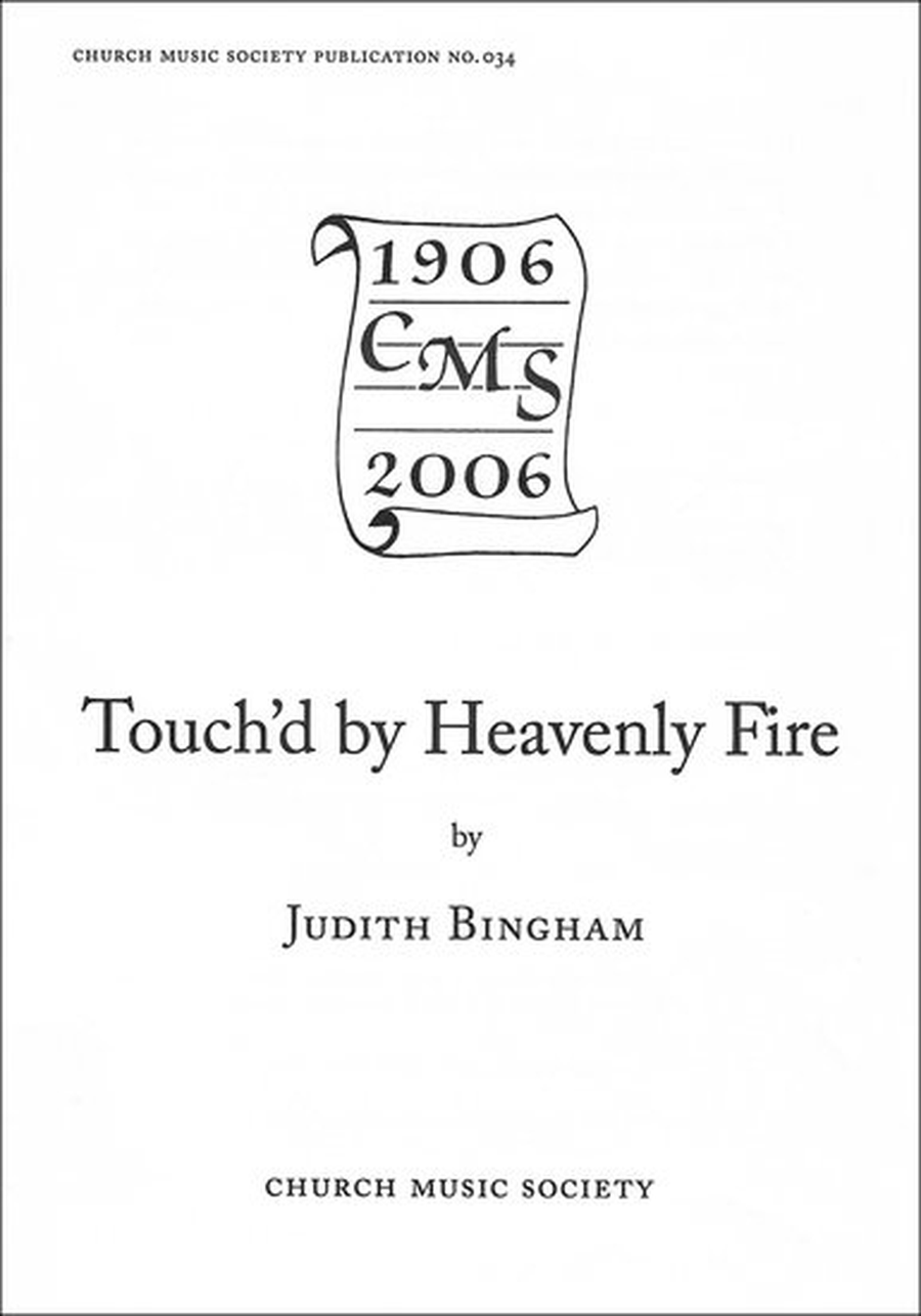 Touch'd by Heavenly Fire Touch'd by Heavenly Fire Divisi scores gallery preview page 1