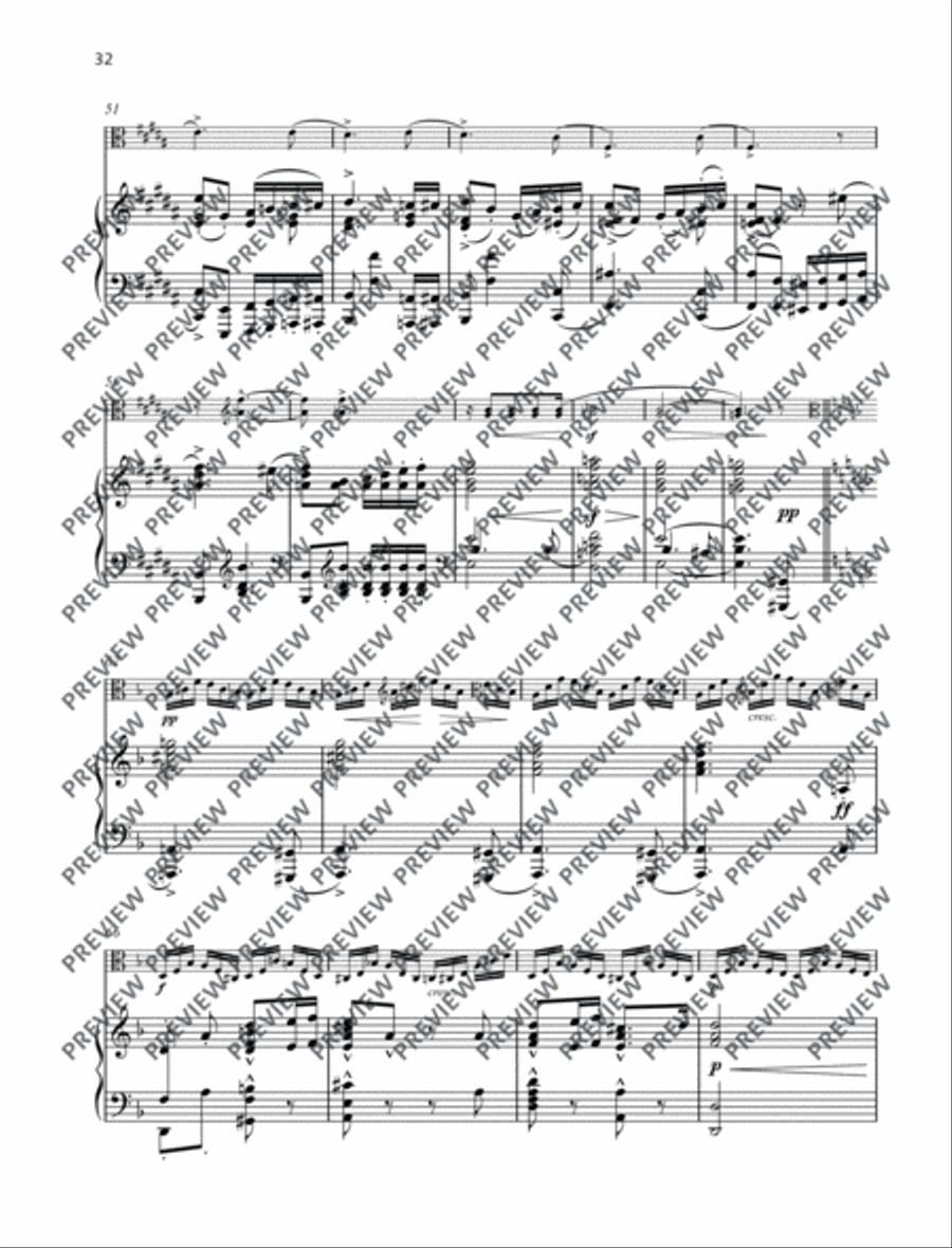 Fairy-Tale Picture No. 3 Piano Accompaniment scores gallery preview page 5