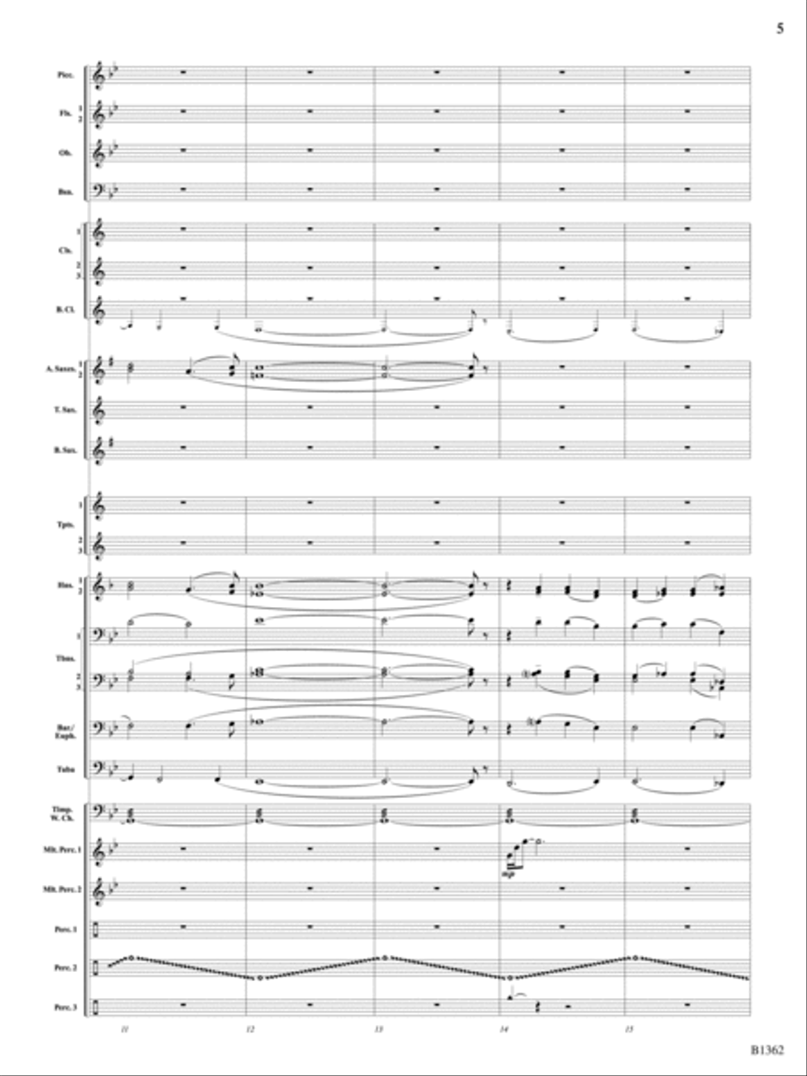 Rituals: Score Concert Band scores gallery preview page 5