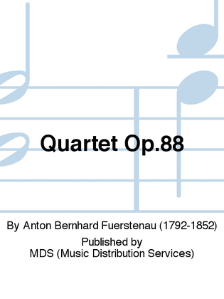 Book cover for Quartet Op.88