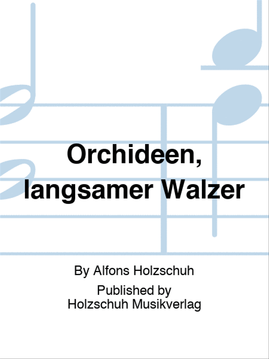 Orchideen, langsamer Walzer Accordion scores gallery preview page 1