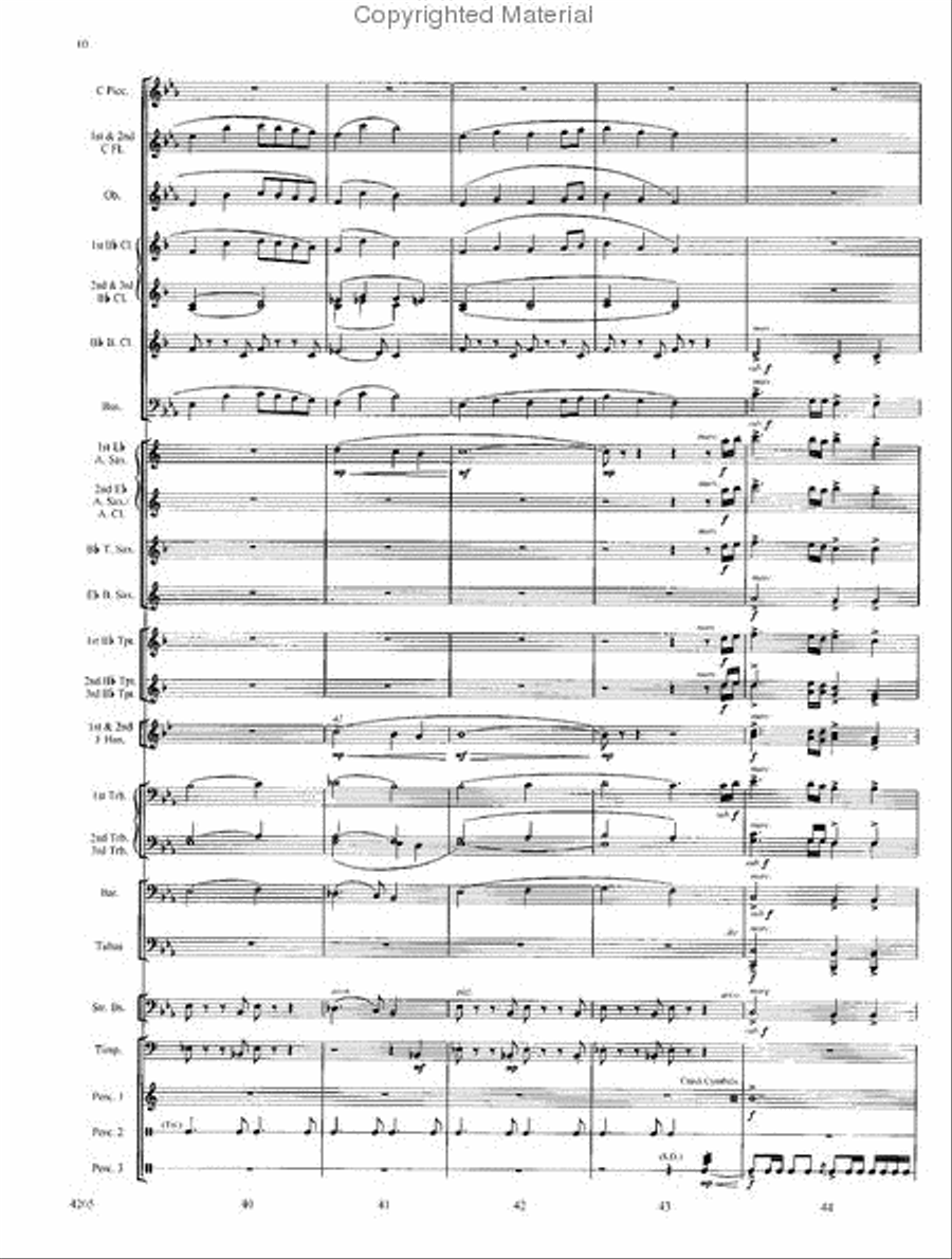 River of Life Concert Band scores gallery preview page 9