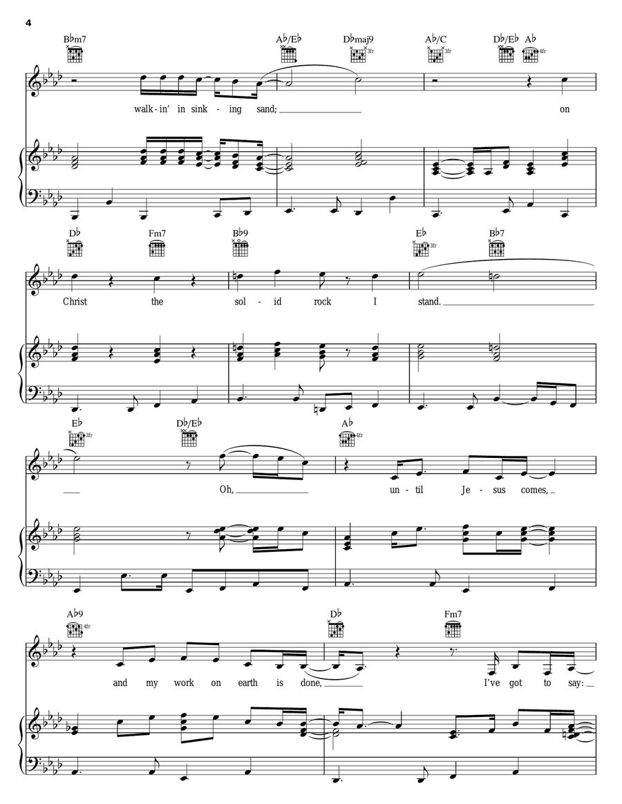 Livin' This Kind Of Life Livin' This Kind Of Life Piano, Vocal, Guitar scores gallery preview page 4