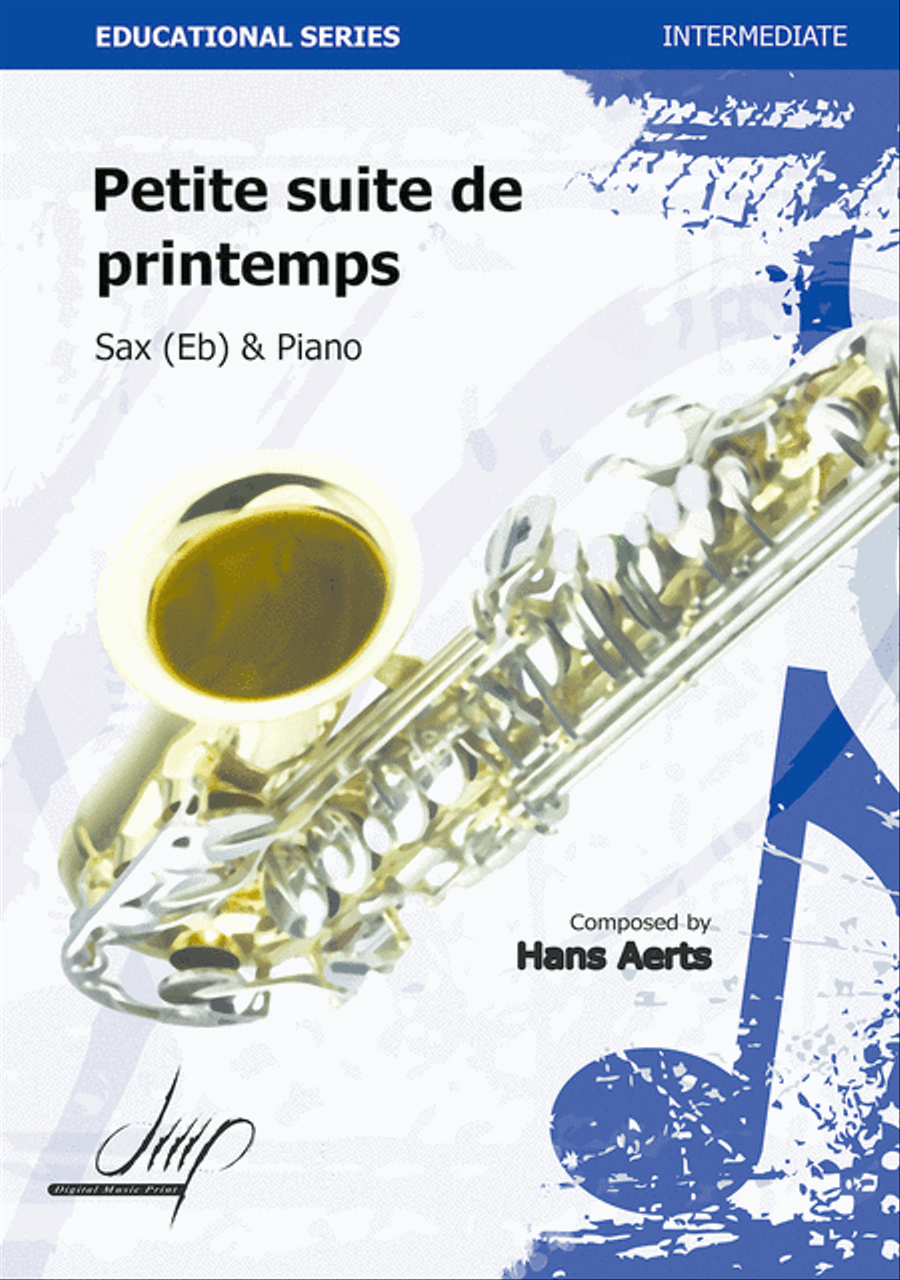 Petite Suite De Printemps Alto Saxophone scores gallery preview page 1