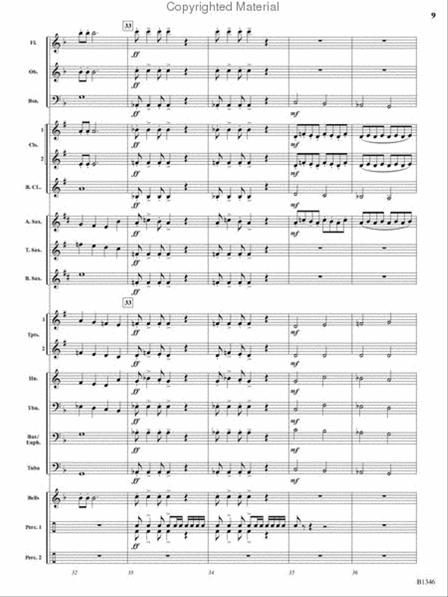 Pride and Purpose Concert Band scores gallery preview page 8