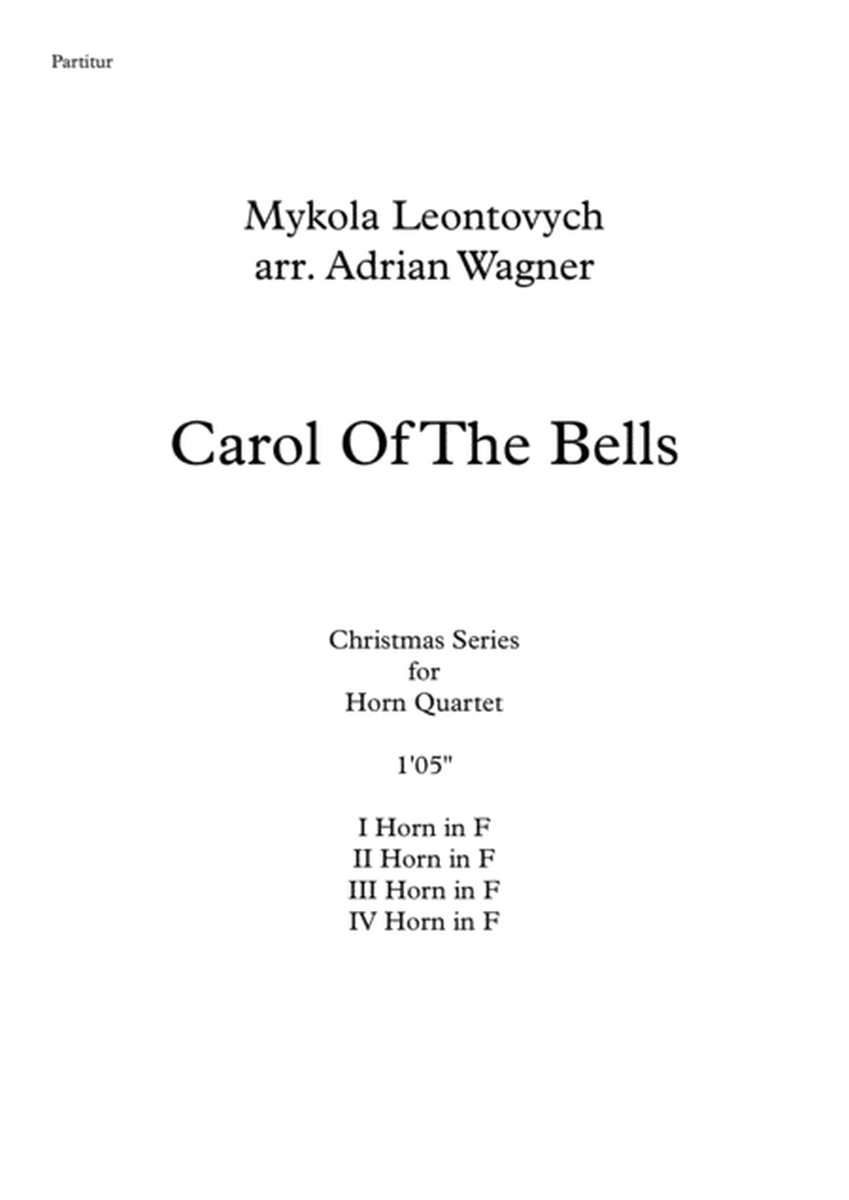 "Carol Of The Bells" Horn Quartet arr. Adrian Wagner image number null