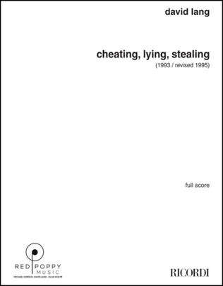 cheating, lying, stealing (study score)