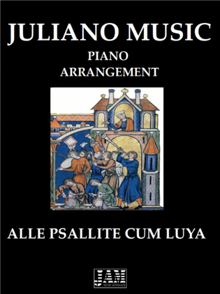 Book cover for ALLE PSALLITE CUM LUYA (EASY PIANO ARRANGEMENT) - ANONYMOUS