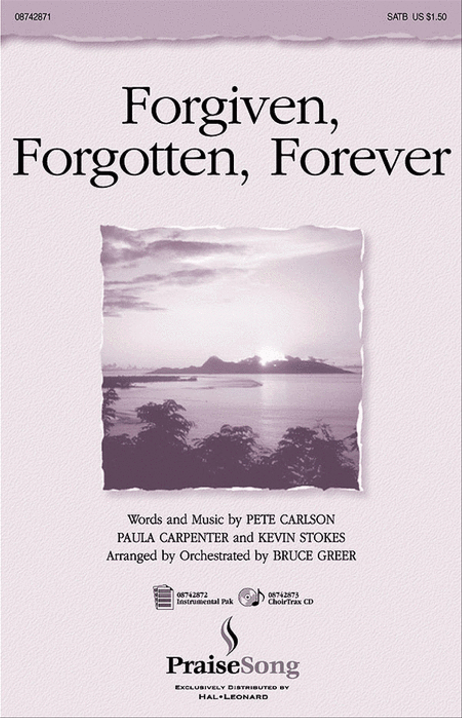 Forgiven, Forgotten, Forever 4-Part scores gallery preview page 1