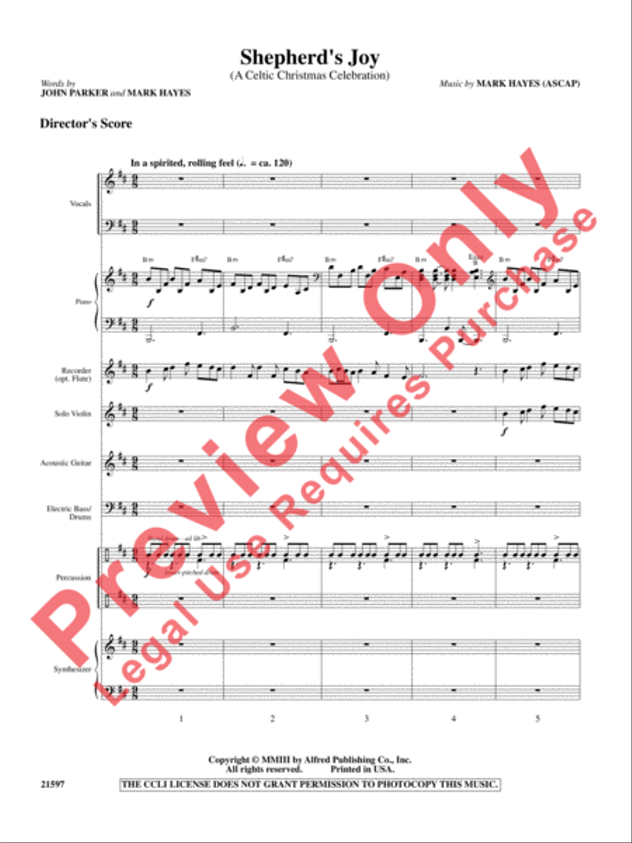 Shepherd's Joy Choir scores gallery preview page 2