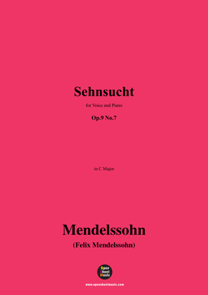 F. Mendelssohn-Sehnsucht,Op.9 No.7 in C Major