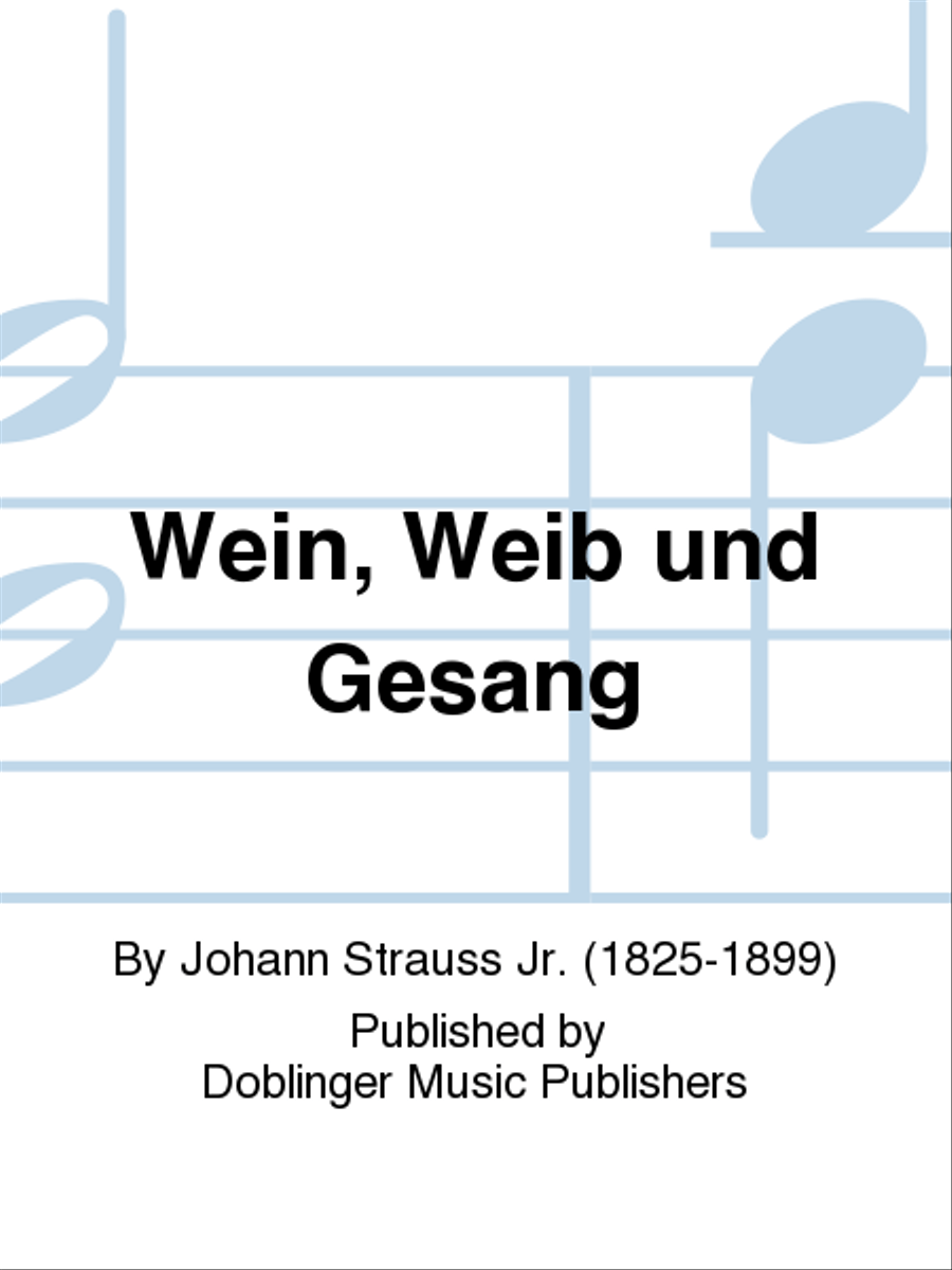 Wein, Weib und Gesang Orchestra scores gallery preview page 1