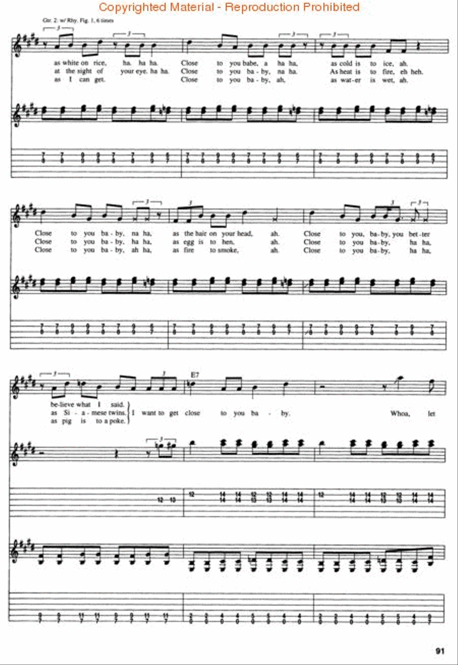 Deep Blues Deep Blues Electric Guitar scores gallery preview page 5
