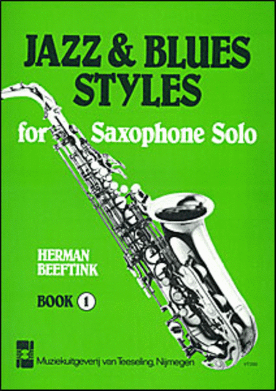 Jazz & Blues Styles 1 Saxophone Solo scores gallery preview page 1