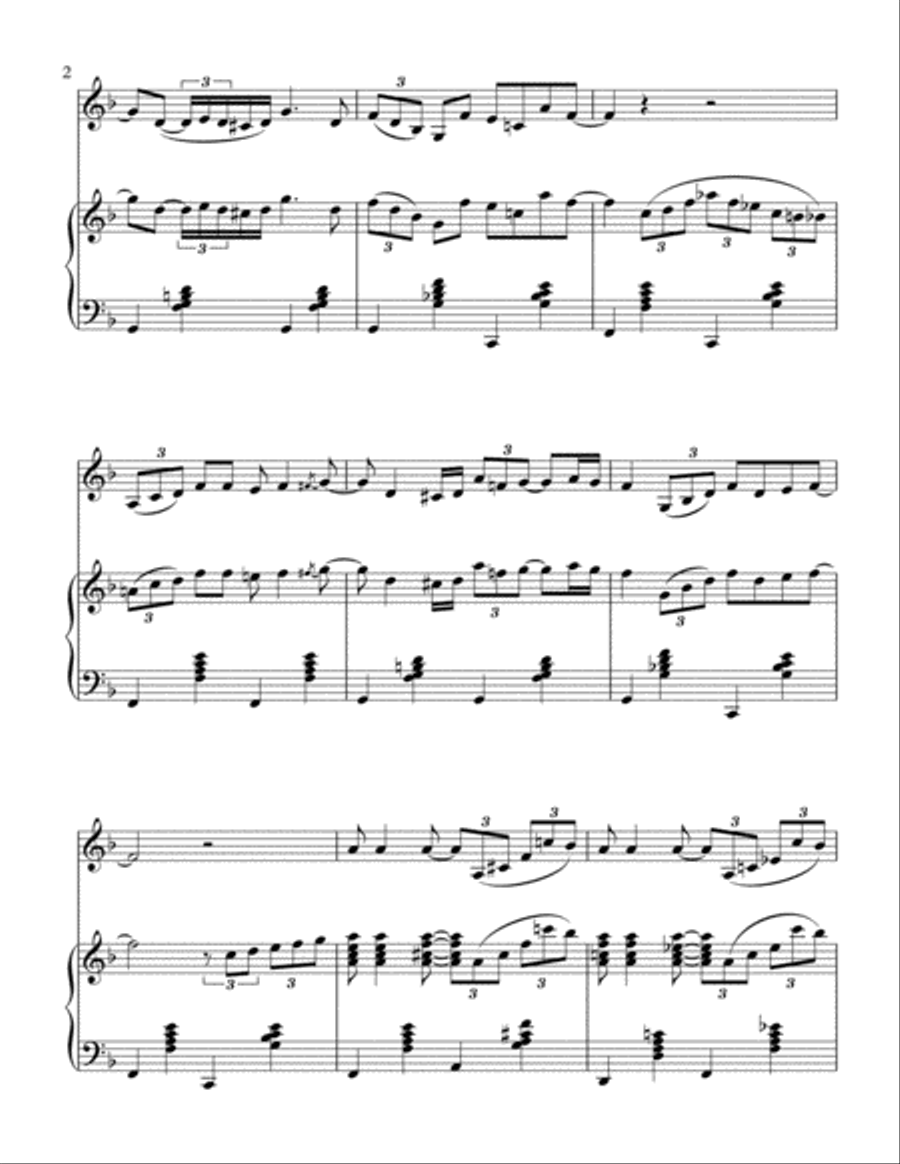 Love Me Tender Trumpet Solo scores gallery preview page 3