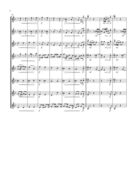 Russian Dance ("Trepak") (from "The Nutcracker Suite") (F) (Oboe Octet)