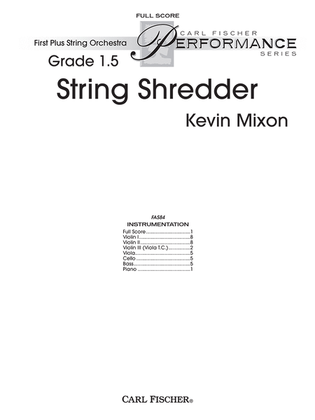 String Shredder
