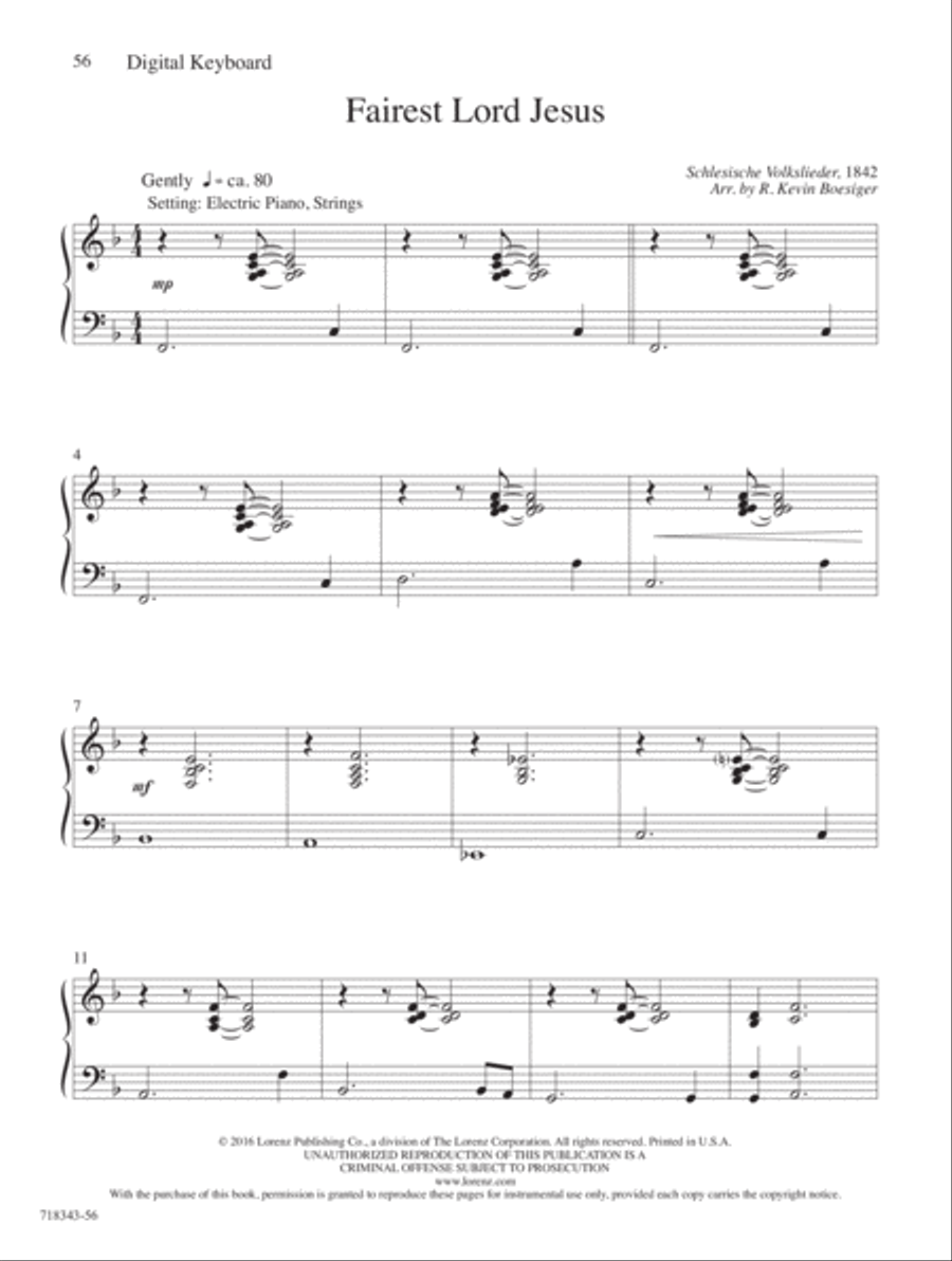 My Redeemer Piano Solo scores gallery preview page 32