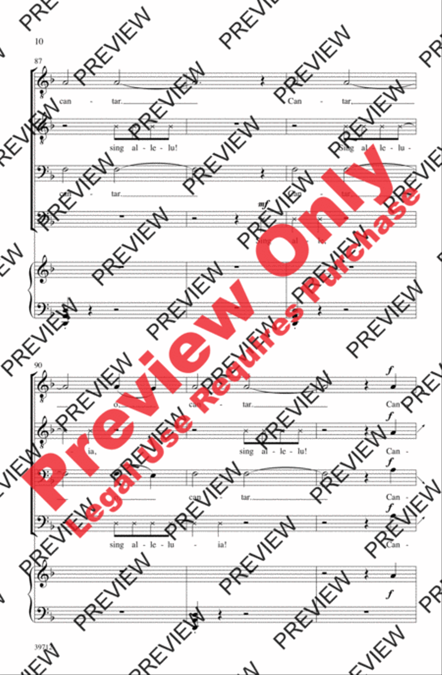¡Cantar! (Sing!) ¡Cantar! (Sing!) Men's Choir scores gallery preview page 10