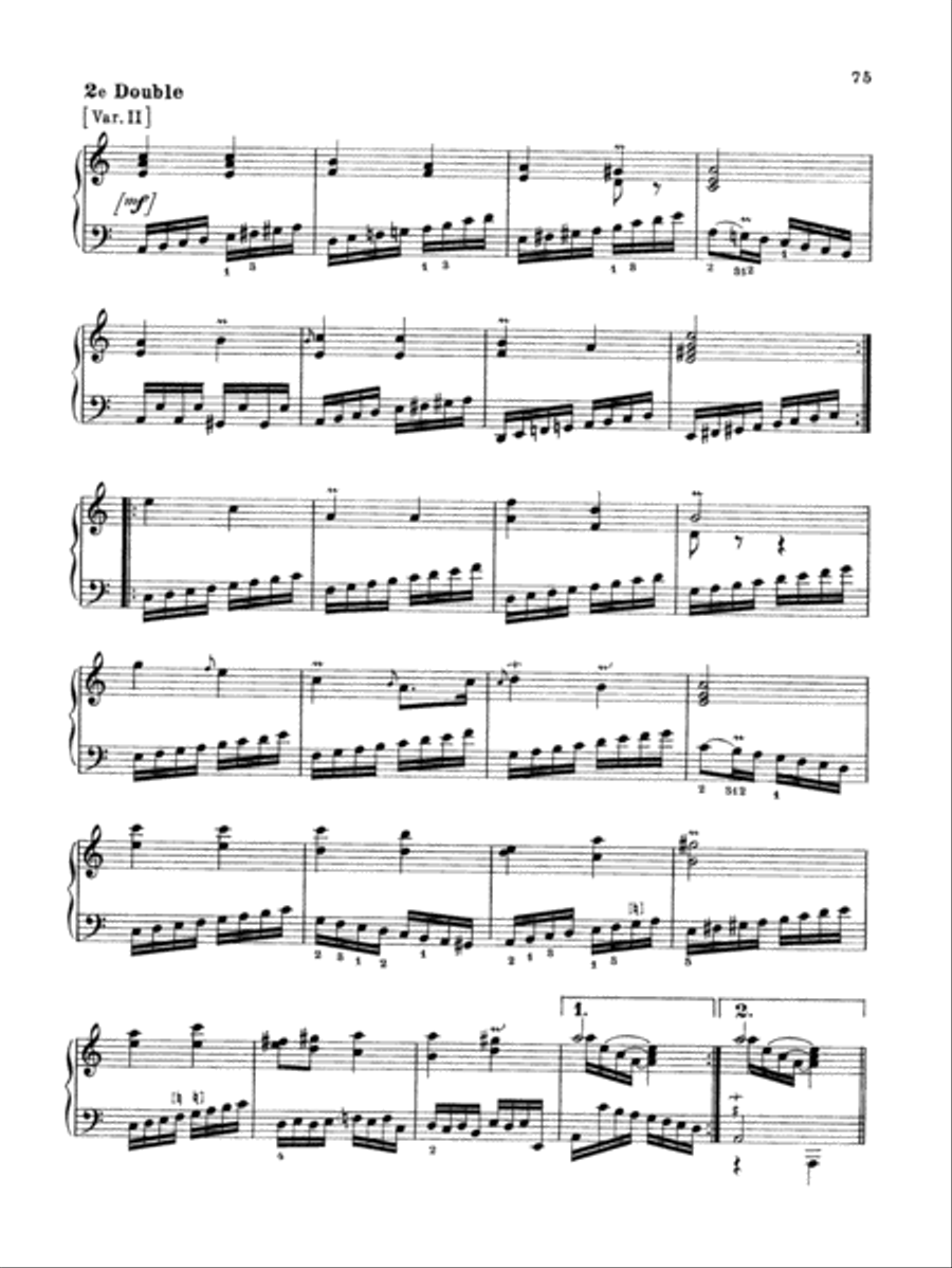 Rameau: The Graded Rameau (Comp. and ed. Marthe Motchane) Piano Solo scores gallery preview page 3